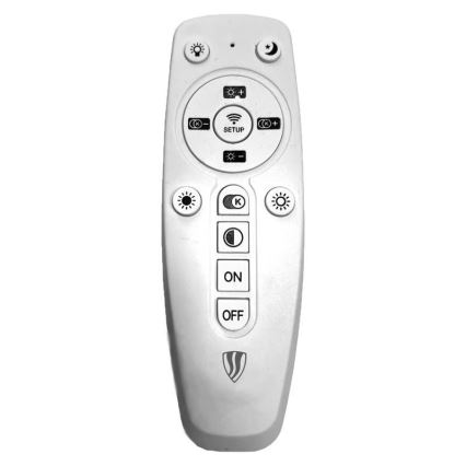 Lustră LED dimabilă aplicată LED/70W/230V 3000-6500K + telecomandă