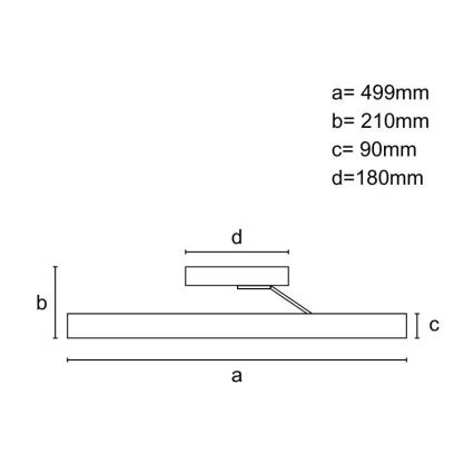 Lustră LED dimabilă aplicată LED/86W/230V 3000-6500K auriu + telecomandă