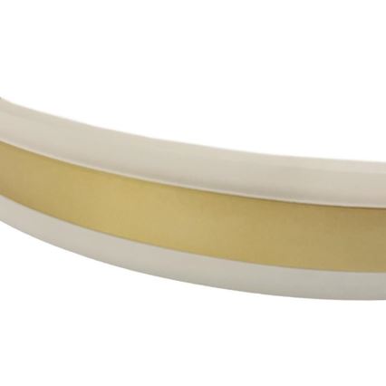 Lustră LED dimabilă aplicată LED/86W/230V 3000-6500K auriu + telecomandă