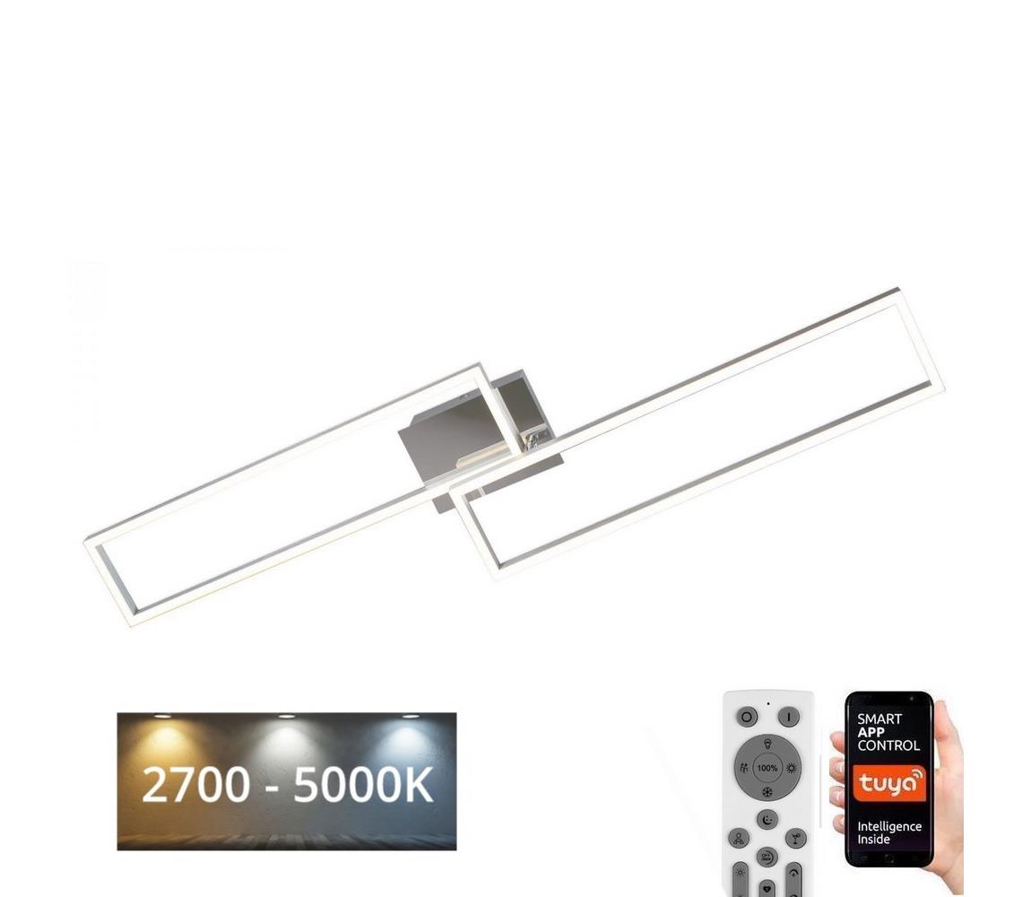 Lustră LED dimabilă Brilo 3158-018 FRAME 2xLED/20W/230V 2700-5000K Wi-Fi Tuya + telecomandă