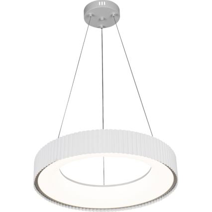Candelabru LED dimerizabil suspendat pe cablu, 75 W, 230 V, 3000–6500 K, Ø 49 cm, cu telecomandă