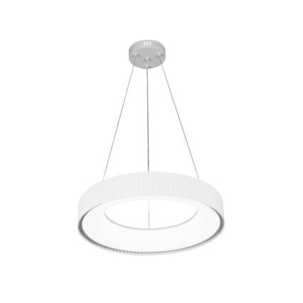 Candelabru LED dimerizabil suspendat pe cablu, 75 W, 230 V, 3000–6500 K, Ø 49 cm, cu telecomandă