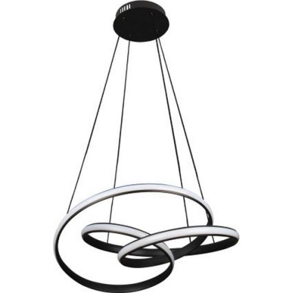 Candelabru LED reglabil pe cablu LED/85W/230V 3000-6500K Ø 49 cm + telecomandă