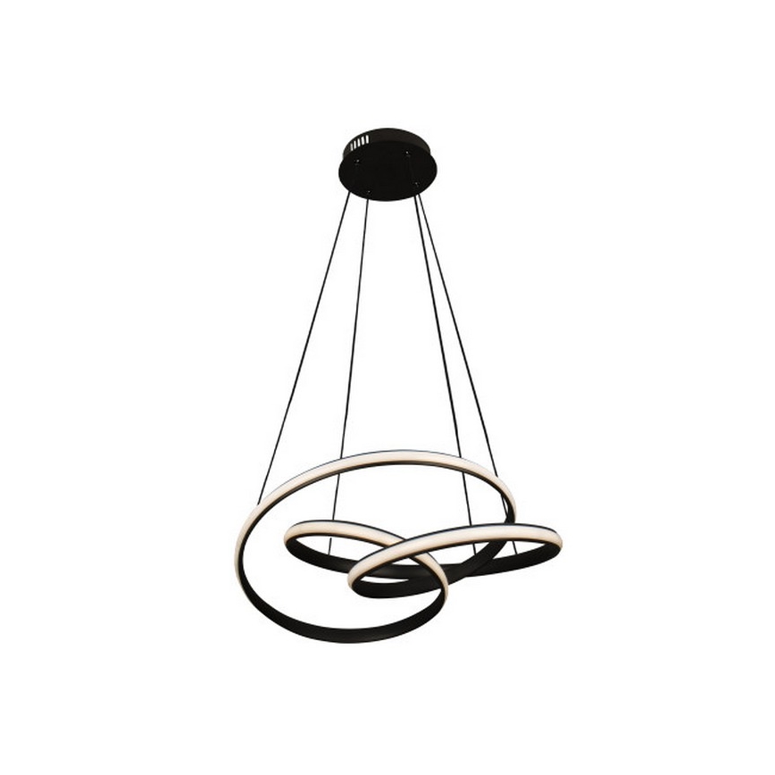 Candelabru LED reglabil pe cablu LED/85W/230V 3000-6500K Ø 49 cm + telecomandă