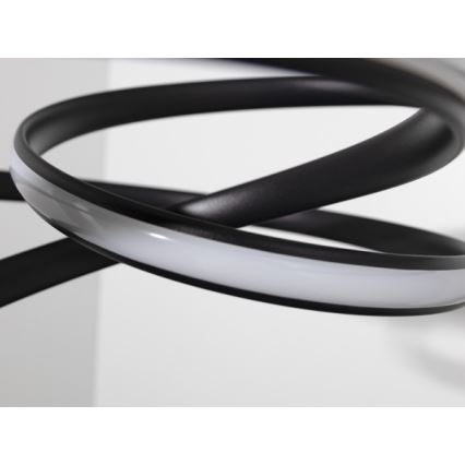 Candelabru LED reglabil pe cablu LED/85W/230V 3000-6500K Ø 49 cm + telecomandă