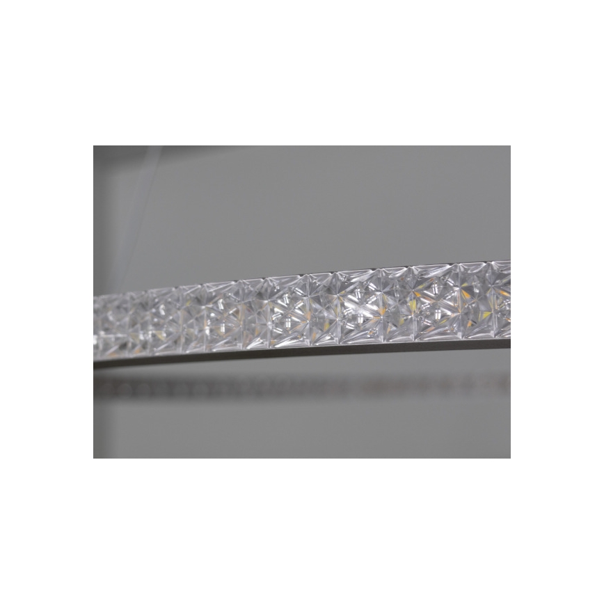 Lustră LED reglabilă pe cablu, 90W/230V, 3000-6500K, Ø 60 cm, cu telecomandă