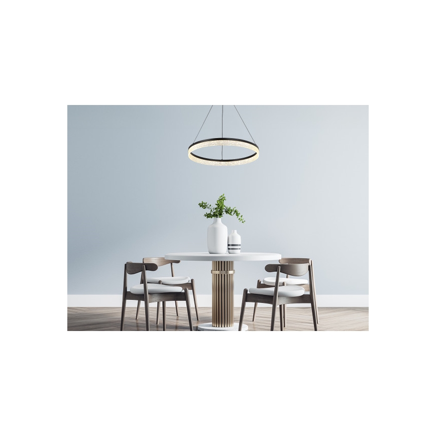 Lustră LED dimabilă suspendată pe cablu ALIANZ LED/45W/230V 3000-6000K Ø 60 cm + telecomandă