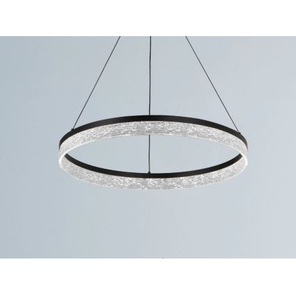 Lustră LED dimabilă suspendată pe cablu ALIANZ LED/45W/230V 3000-6000K Ø 60 cm + telecomandă