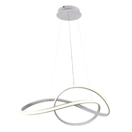 Lustră LED dimabilă pe cablu Brilagi COSMOWAVE LED/70W/230V 3000-6500K alb + telecomandă