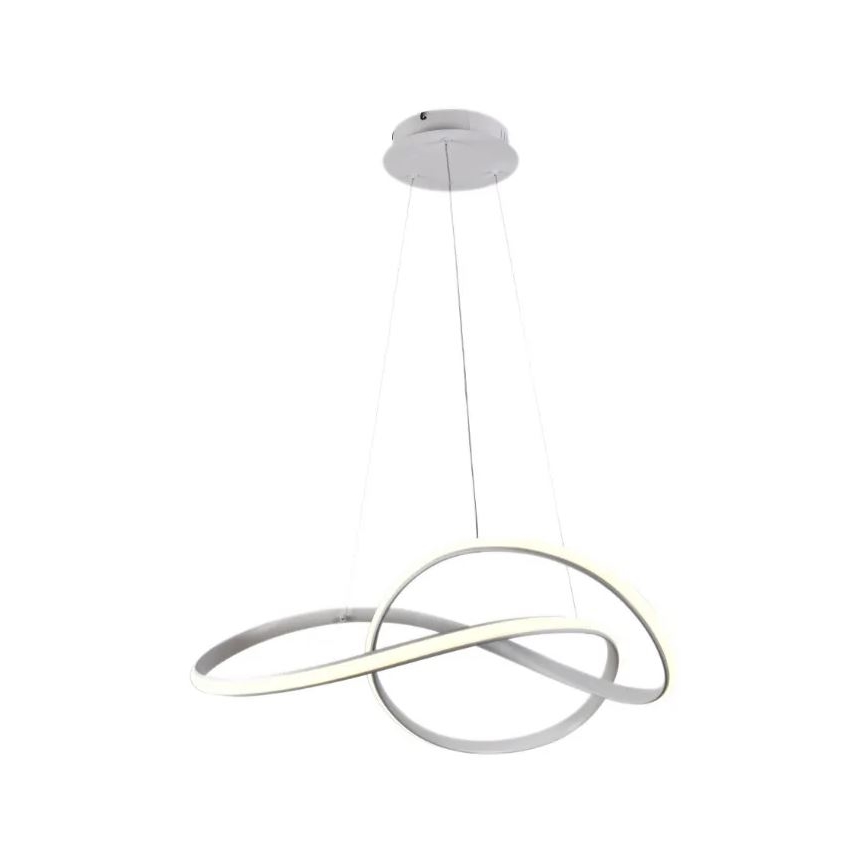 Lustră LED dimabilă pe cablu Brilagi COSMOWAVE LED/70W/230V 3000-6500K alb + telecomandă