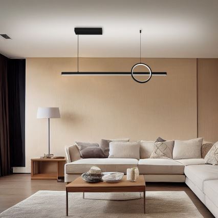 Lustră LED dimabilă pe cablu Brilagi NIVIO LED/20W/230V 3000-6000K + telecomandă