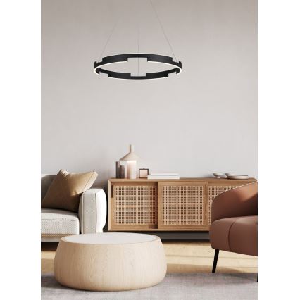 Lustră LED dimabilă pe cablu CASTLE LED/45W/230V negru Redo 01-3176