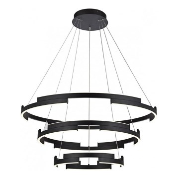 Lustră LED dimabilă pe cablu CASTLE LED/80W/230V negru Redo 01-3182