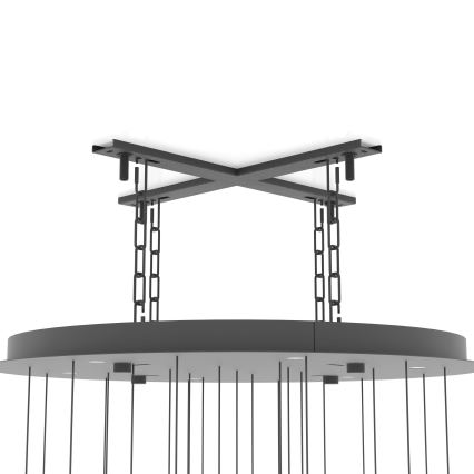 Lustră LED dimabilă pe cablu Eglo 6xLED/4,2W/230V 3000K transparent