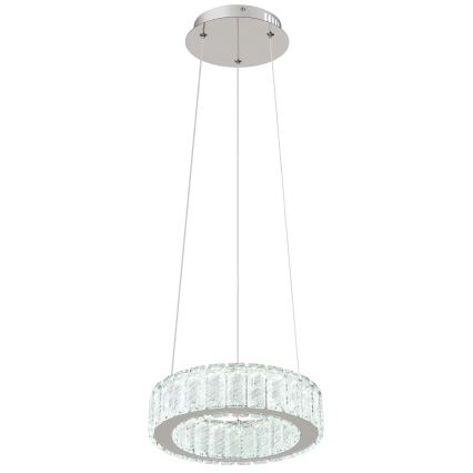 Lustră LED dimabilă pe cablu Globo LED/30W/230V 2700-6000K d. 30 cm + telecomandă