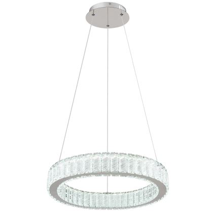 Lustră LED dimabilă pe cablu Globo LED/50W/230V 2700-6000K d. 50 cm + telecomandă