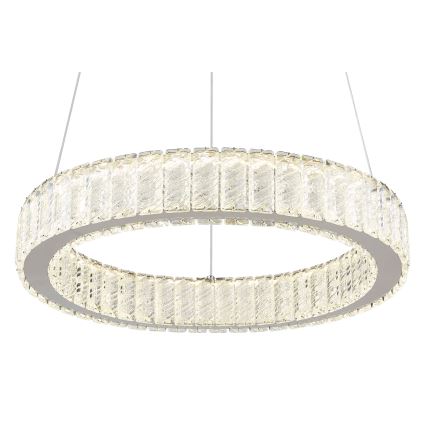 Lustră LED dimabilă pe cablu Globo LED/50W/230V 2700-6000K d. 50 cm + telecomandă