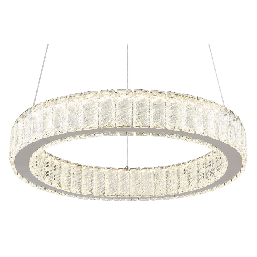 Lustră LED dimabilă pe cablu Globo LED/50W/230V 2700-6000K d. 50 cm + telecomandă