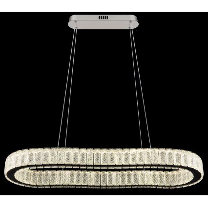 Lustră LED dimabilă pe cablu Globo LED/58W/230V 2700-6000K + telecomandă