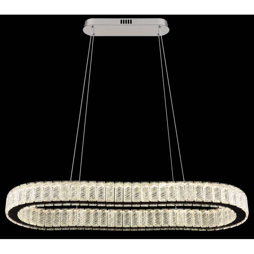 Lustră LED dimabilă pe cablu Globo LED/58W/230V 2700-6000K + telecomandă