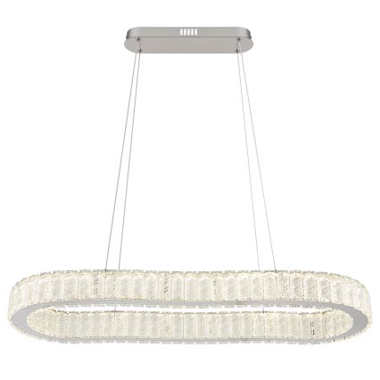 Lustră LED dimabilă pe cablu Globo LED/58W/230V 2700-6000K + telecomandă