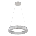 Lustră LED dimabilă pe cablu Globo LED/50W/230V 2700-6000K d. 50 cm + telecomandă