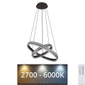 Lustră LED dimabilă pe cablu Globo LED/60W/230V + telecomandă