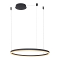 Lustră LED dimabilă pe cablu HALO LED/54W/230V d. 80 cm negru Azzardo AZ4960