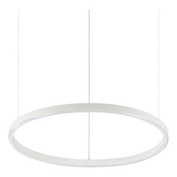 Lustră LED dimabilă pe cablu Ideal Lux ORACLE SLIM LED/28W/230V 4000K d. 50 cm CRI 90 alb