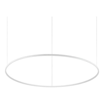 Lustră LED dimabilă pe cablu Ideal Lux ORACLE SLIM LED/83W/230V 4000K d. 150 cm CRI 90 alb