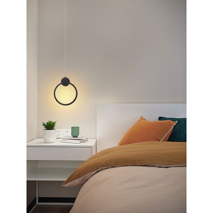 Lustră LED dimabilă pe cablu Immax NEO 07232L NEO LITE OVALE LED/18W/230V 2700-6500K Wi-Fi Tuya + telecomandă