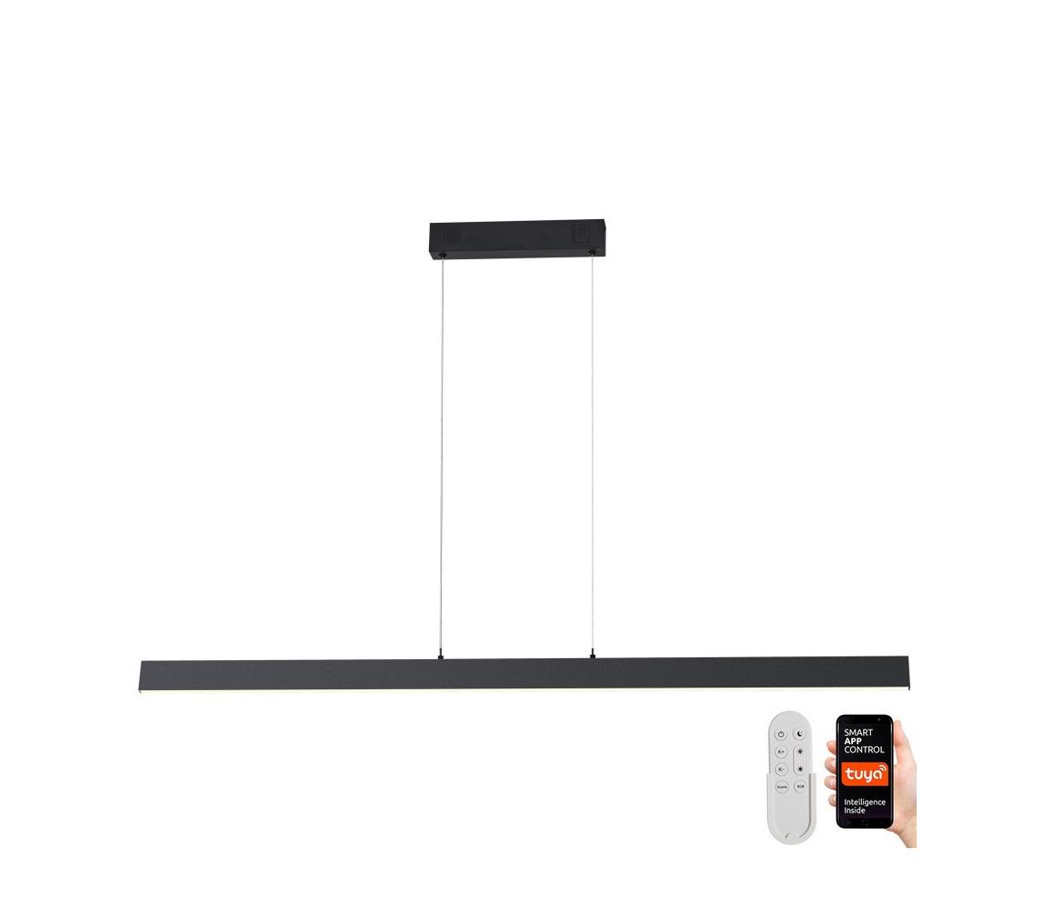 Lustră LED dimabilă pe cablu NEO 07234L LITE TRIANGOLO LED/28W/230V Tuya + telecomandă