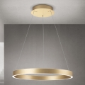Lustră LED dimabilă pe cablu KOLK LED/60W/230V 2700/3000/4000K Ø 60 cm aurie