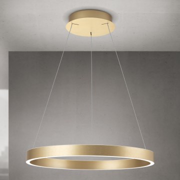 Lustră LED dimabilă pe cablu KOLK LED/60W/230V 2700/3000/4000K Ø 60 cm aurie
