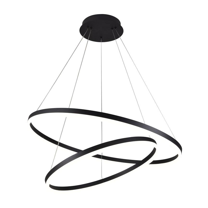 Lustră LED dimabilă pe cablu LED/100W/230V 3000-6500K d. 80 cm + telecomandă