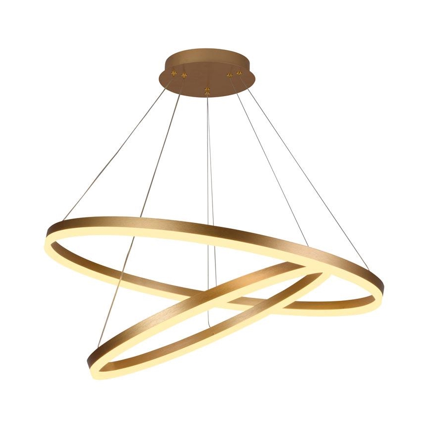 Lustră LED dimabilă pe cablu LED/100W/230V 3000-6500K d. 80 cm + telecomandă