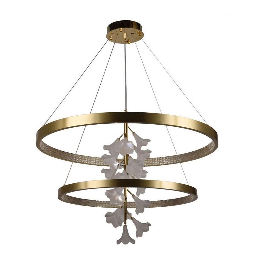 Lustră LED dimabilă pe cablu LED/100W/230V 3000-6500K + telecomandă