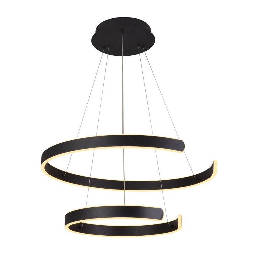 Lustră LED dimabilă pe cablu LED/120W/230V 3000-6500K d. 60 cm + telecomandă