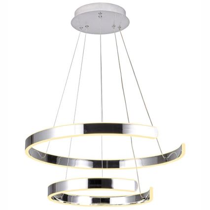 Lustră LED dimabilă pe cablu LED/120W/230V 3000-6500K d. 60 cm + telecomandă