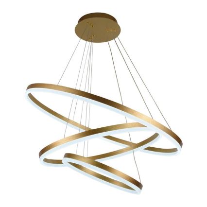 Lustră LED dimabilă pe cablu LED/125W/230V 3000-6500K d. 80 cm + telecomandă