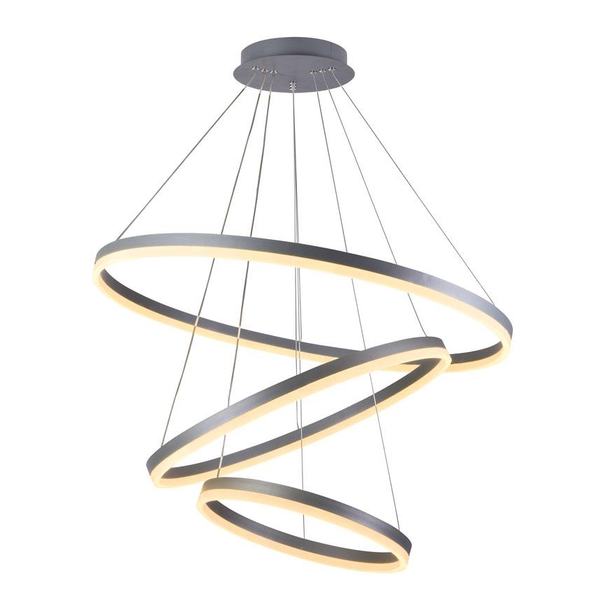 Lustră LED dimabilă pe cablu LED/125W/230V 3000-6500K d. 80 cm + telecomandă