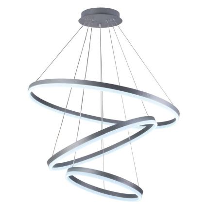 Lustră LED dimabilă pe cablu LED/125W/230V 3000-6500K d. 80 cm + telecomandă