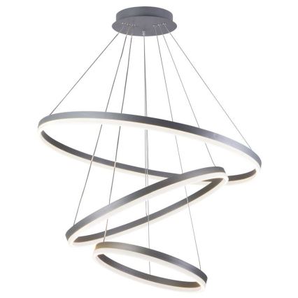 Lustră LED dimabilă pe cablu LED/125W/230V 3000-6500K d. 80 cm + telecomandă