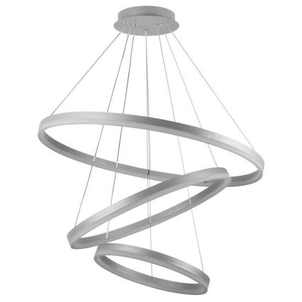 Lustră LED dimabilă pe cablu LED/125W/230V 3000-6500K d. 80 cm + telecomandă