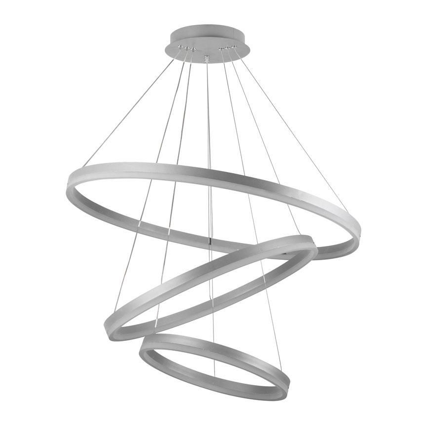 Lustră LED dimabilă pe cablu LED/125W/230V 3000-6500K d. 80 cm + telecomandă