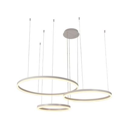 Lustră LED dimabilă pe cablu LED/125W/230V 3000-6500K + telecomandă