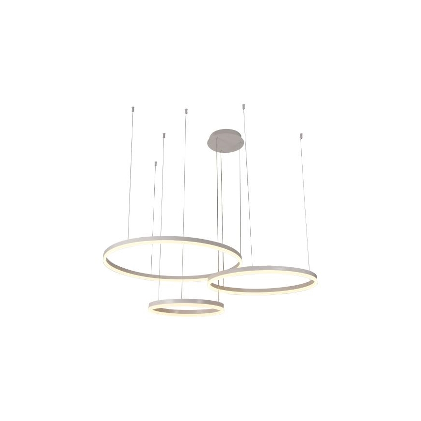 Lustră LED dimabilă pe cablu LED/125W/230V 3000-6500K + telecomandă