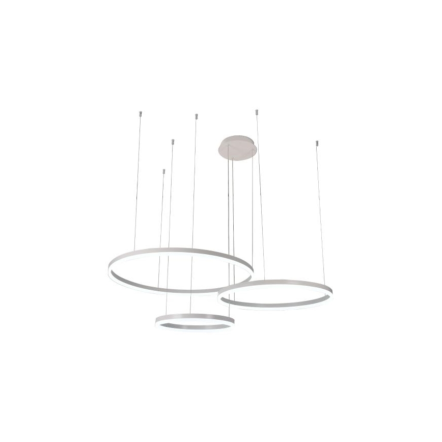 Lustră LED dimabilă pe cablu LED/125W/230V 3000-6500K + telecomandă