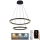 Lustră LED dimabilă pe cablu LED/130W/230V 3000-6500K + telecomandă