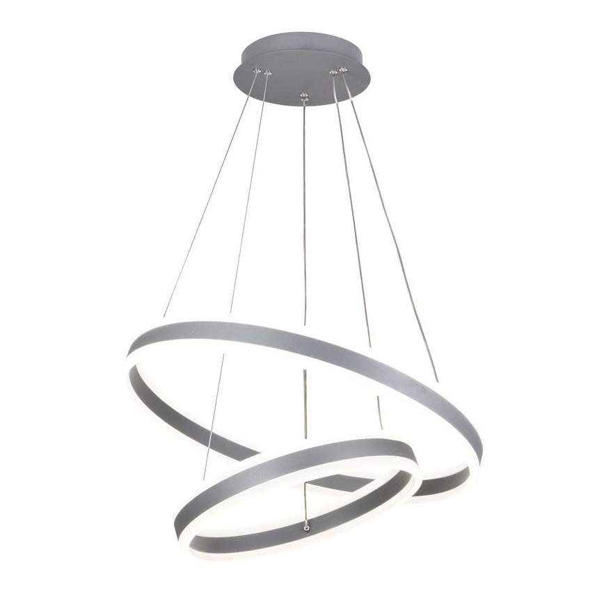 Lustră LED dimabilă pe cablu LED/135W/230V 3000-6500K d. 60 cm + telecomandă